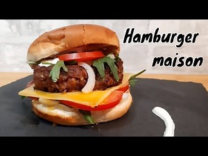 Homemade hamburger recipe - simple and easy hamburgers