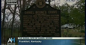The Burial Site of Daniel Boone