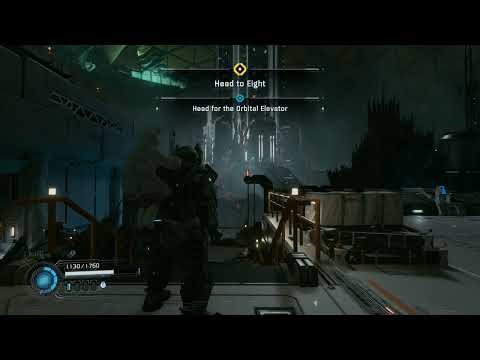 Pragmata - Sector 06: Training Data and Red Gate Key Near Research Sector Gate Station Hatch