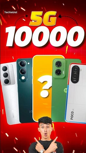 Best 5G Phone Under 10000 🔥 Top Budget Picks 2025! #Shorts