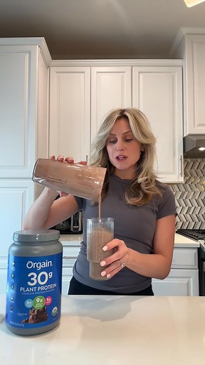 Looking for a plant-based, protein boost? Orgain's 30g Plant-Based Protein Powder is your perfect match. Packed with 30g of organic, plant-based protein per serving, it's an ideal way to take your workouts to the next level. | Orgain