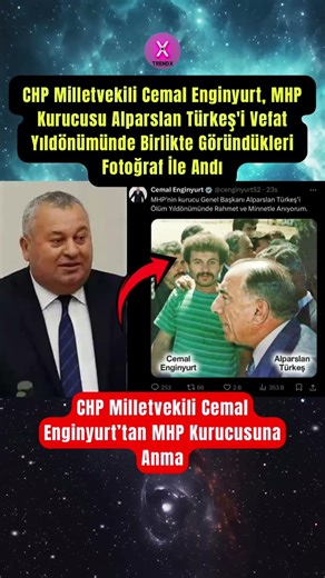 CHP Milletvekili Cemal Enginyurt’tan MHP Kurucusuna Anma #trendxmagazin #cemalenginyurt