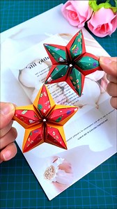 How to make a 3d origami star star ✨. #parentchild #handmade #kidsactivities #origami #fun #tutorial #diy #handicraft #3dstar #homemade paper craft | paper craft