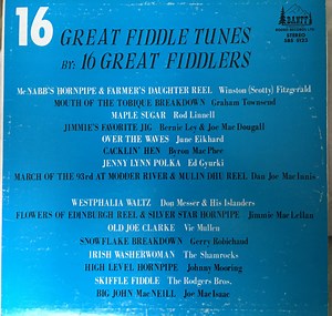 Various - 16 Great Fiddle Tunes By 16 Great Fiddlers