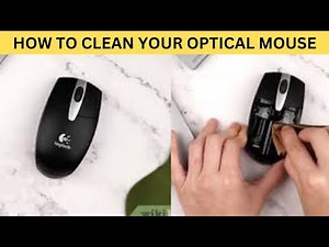 ASMR Cleaning | How to Clean a Computer Mouse