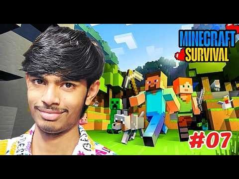 New survival series DAY 06 TH🔴 LIVE 🔥 Minecraft Multiplayer | Short Live Stream | Road to 9K 🚀