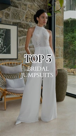 Top 5 Bridal Jumpsuits | Cocomelody