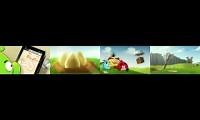 Mix of 4 videos from youtube : Angry Birds Bing Video