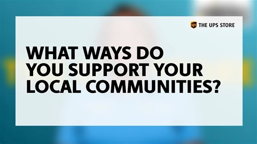 Community means everything. 💪 Here’s how one The UPS Store Owner is giving back to his community, and we want to know, how do you give back to yours? Shout it out in the comments! | The UPS Store