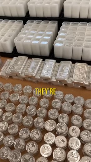 Physical silver supply is tightening faster than most people realize. Mints can’t keep up. Vaults are draining weekly. When supply drops, premiums spike and that’s when the panic begins. Grab real silver while it’s still available — only at PeerMetals #silverstacking #physicalsilver #silvershortage #silversqueeze #silverprice | PeerMetals
