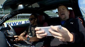 17K views · 52K shares | Anyone want to hear James Corden scream? Watch this to see what happened when I took him for a spin #ForeverFaster with PUMA Motorsport - The Official Page MERCEDES AMG PETRONAS | Lewis Hamilton | Facebook