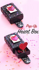 DIY Explosion Heart Box Tutorial 💖 | Easy & Fun Gift Idea! #diy #artandcraft #easydiy #bestoutofwaste #matchboxcraft #surprisegift #giftideas #craftideas #handmade #howto #tutorial | D.I.Yay