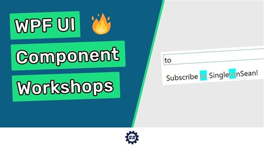 1-【高亮文本块 - WPF UI 组件工作坊】Highlight Text Block - WPF UI COMPONENT WORKSHOP
