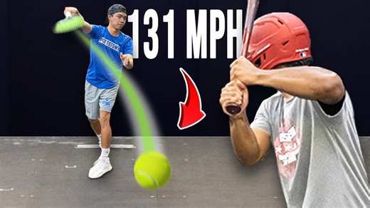 Can A Pro Baseball Player Hit a Tennis Serve?