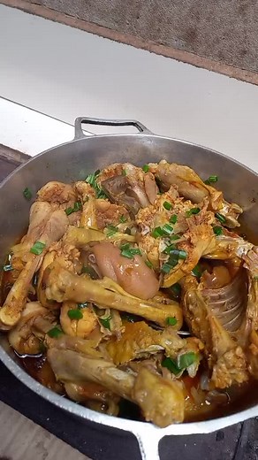 Delicious Stewed Chicken Recipe in a Cooking Pot