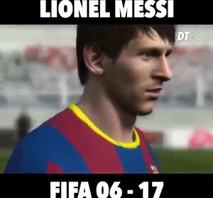 859K views · 270 shares | The evolution of Leo Messi on EA SPORTS FIFA is incredible  | Dream Team | Facebook