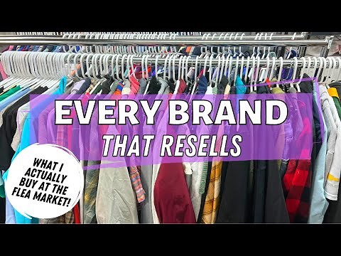 Reseller Masterclass: Clothing Edition What Brands To Buy For Reselling ($2.5k profit eBay/Poshmark)