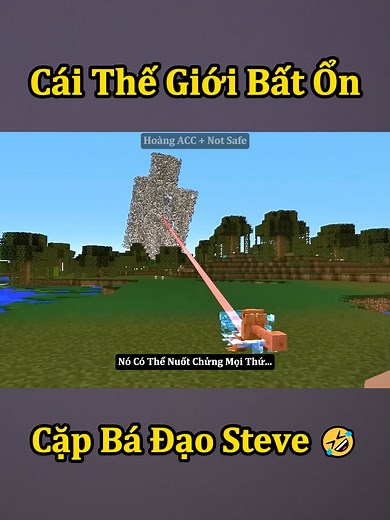 Thế Giới Minecraft Bất Ổn Và Cặp Đôi Steve Bá Đạo ( Tập 3 ) 🤣 #hoangacc #hoangaccyt #minecraft #xuhuong2025 #minecraftmemes #notsafe