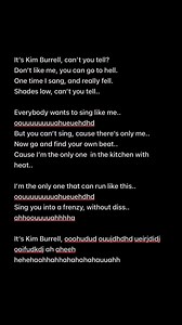 Figured I’d share the lyrics to my previous post 🤣😭🤧🤧 | Notkarltonbanks