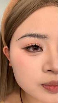 Beginner-Friendly Eyebrow Pencil Tutorial | Learn How to Draw Natural Eyebrows Step-by-Step#shorts