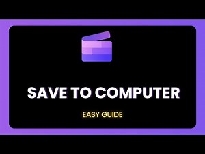 How To Save To Computer In ClipChamp