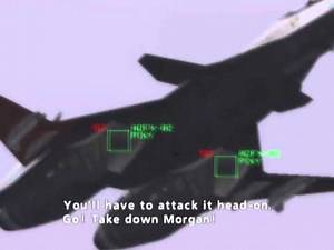 Ace Combat Zero ADF-01 Falken Versus ADFX-01 Morgan (Ace)