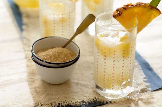 Fermented Pineapple Drink [Recipe   Video] Guarapo de Piña