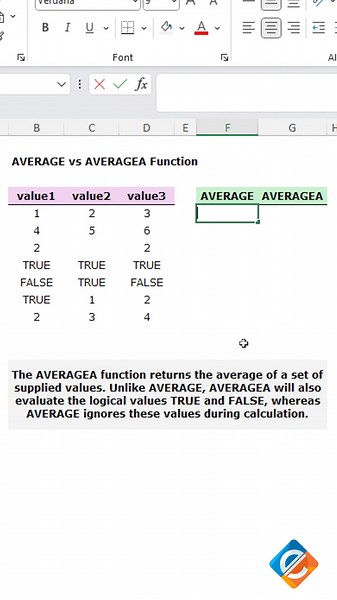 13K views · 84 reactions | Average vs. AVERAGEA in Excel:...