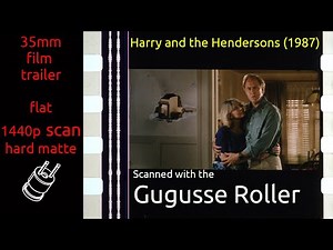 Harry and the Hendersons (1987) 35mm film trailer, flat hard matte, 1440p