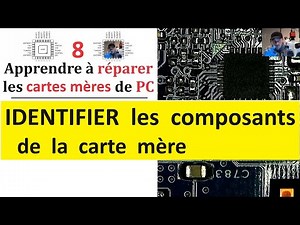 Identifier les composants de la carte mère d'un PC portable