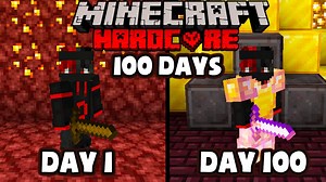 20 reactions | The Nether 100 Days in Hardcore Minecraft #sword4000 #new #video #gaming #minecraft | Sword4000 Gaming | Facebook
