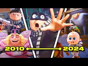 The Evolution Of Felonius Gru - Despicable Me 4 - (2010 - 2024)