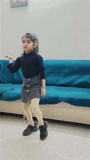 Kiyana Ready in Hopscotch Dress😍 baby girl Viral Moments #shortsfeed #cutebaby #status #viral #kids