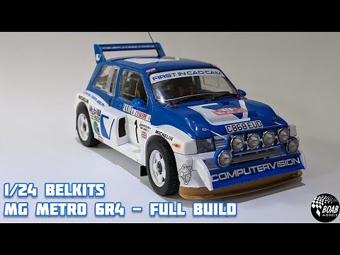 MG Metro 6R4 Group B rally car full build - Belkits (No commentary)