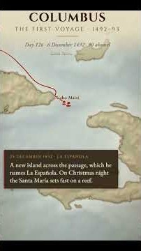 🌍 Christopher Columbus Exploration : First Voyage (1492)