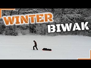 SCHNEESTURM in der NACHT - Unterwegs mit Schneeschuhen und Pulka