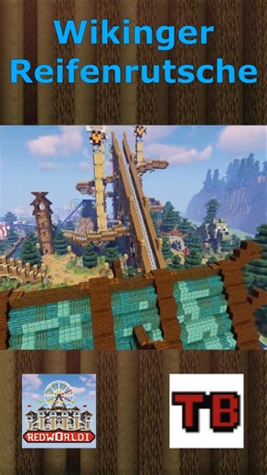 Wikinger Reifenrutsche | Freizeitpark Redworldi #Wiki005