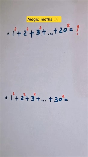 Magic maths ✨️ #maths #tricks