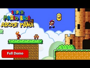 Super Mario Bros. Arcade Mania - Full Demo Gameplay | Nimaginendo Games 2025