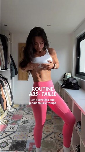 Les exercices ABDOS pour un ventre plat et une taille fine #perdreduventre