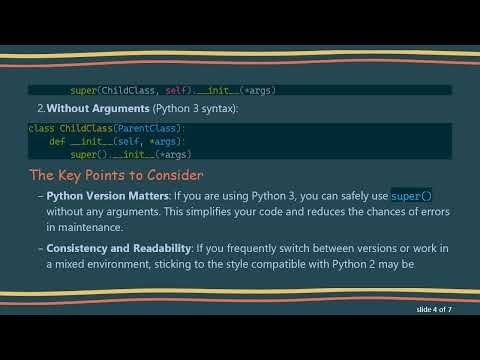 Understanding What to Pass to super() When Extending a Class in Python