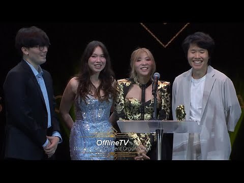 OfflineTV Wins the "BEST CONTENT ORGANIZATION" at the Streamer Awards