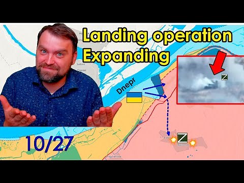 Update from Ukraine | The Ukrainian Landing Operation Expands | Ruzzia Losses it