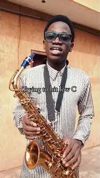 Trying to hit low C on my alto Saxophone 🎷