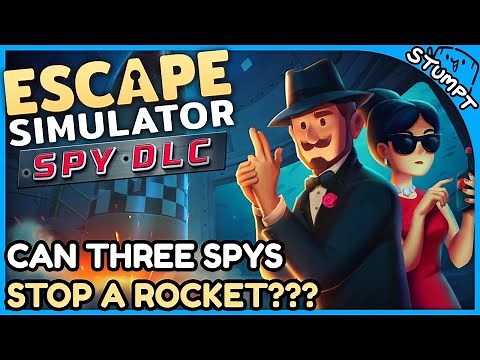 NEW SPY DLC! - Escape Simulator (3-Player Gameplay)