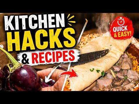 Quick Kitchen tips & hacks you NEED!/+ save time cook better