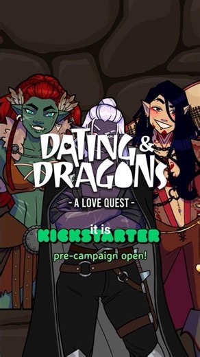 RPG + Dating sim + Chaos = Dating And Dragons #datingsim #dnd #ttrpg #rpg