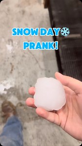 Who doesn’t love Snowball pranks😂😂😂❄️💪🏽 #Reels #SnowDay #Icebox #Prank #MustWatch | Icebox Performance