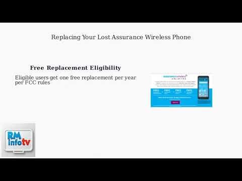 How To Report A Lost Assurance Wireless Phone – Suspend, Lock & Replace