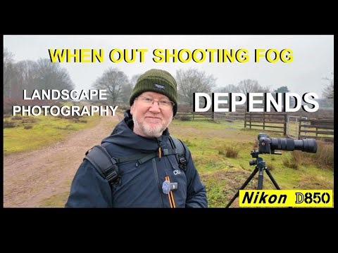 PHOTOGRAPHING FOG DEPENDS #landscapephotography #nikond850 #fog #woodland #photographybasics